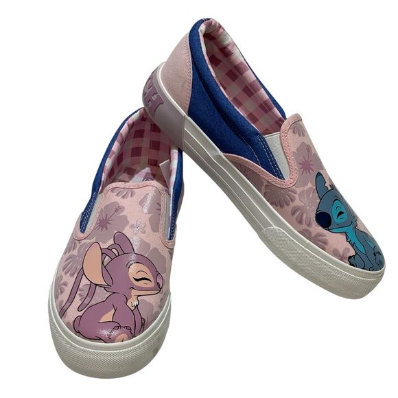Disney | Shoes | Disney Stitch Angel Womens Sneakers Sz 85